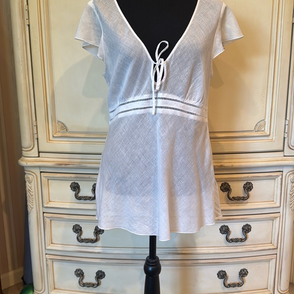 Calvin Klein Jeans White Blouse
